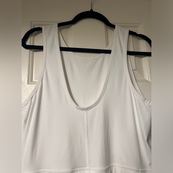 NWOT Lululemon Serene Stride White Dress sports nulux tennis running reflective - Picture 8 of 10